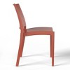 WestinTrends Playa Modern Polypropylene Stackable Plastic Patio Dining Chair (Set of 2) - 4 of 4