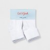Baby 6pk Turn Cuff Socks - Cat & Jack™ White - 2 of 2