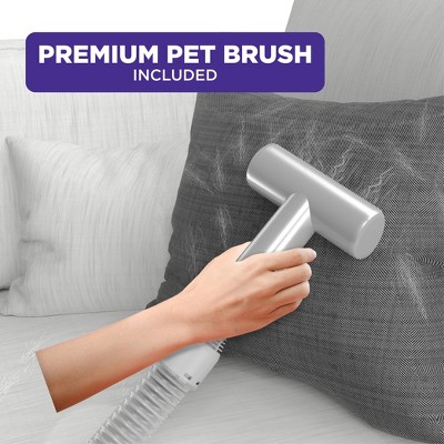 Black and Silver HEPA Filter Upright Vacuum Cleaner for Pets