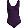 Lands' End Women's SlenderSuit Grecian Tummy Control Chlorine Resistant One Piece Swimsuit - 3 of 4