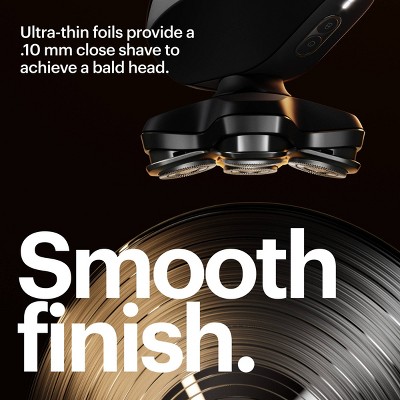 Manscaped Dome Shaver Pro Essentials Kit: Rotary Electric Shaver, 5 Blades, Battery Operated