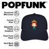 Aquaman Movie Mera Chibi Character Foam Trucker Cap Navy - 2 of 4
