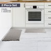 Lavish Home 2PC Waffle Bath Mat Set - 2 of 4