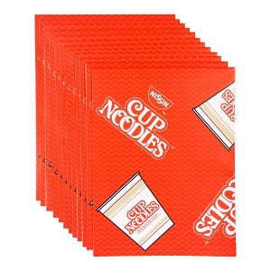 Silver Buffalo Nissin Cup Noodles Logo 12-Piece Wrapping Paper Set | 20 x 30 Inches - 1 of 4