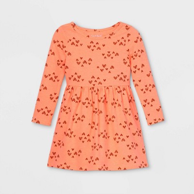 Toddler Girls' Knit Long Sleeve Dress - Cat & Jack™