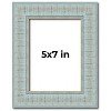 PosterPalooza | Photo Size Refined Blue Picture Frame - UV Acrylic, Foam Board Backing, Hanging Hardware - 2 of 4