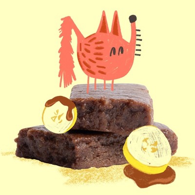 Happy Wolf Organic Kids Refrigerated Snack Bars, Choco-Banana - 4.23oz/5ct