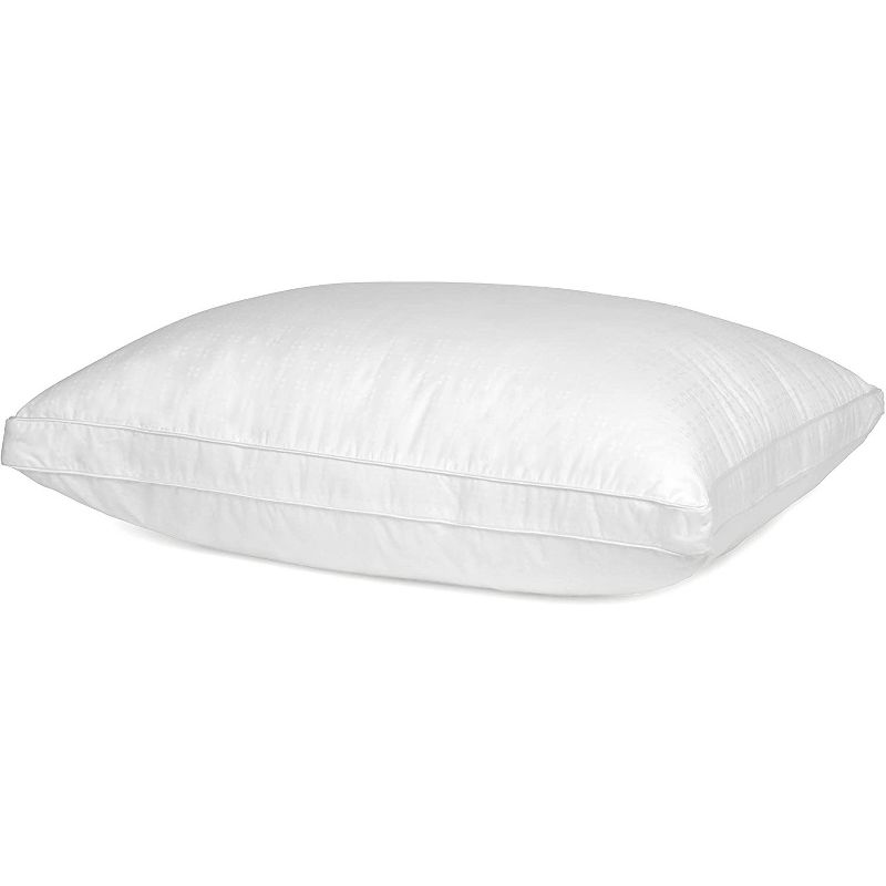 Maxi Deluxe  Single Pillow Cotton Top Down Alternative Fill White, 1 of 7