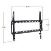 Mount-It! Slim Tilting TV Wall Mount | Low Profile Bracket for 37-80 TV | Universal VESA Compatibility up to 600 x 400mm | 121 Lbs. Weight Capacity - 3 of 4