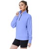 Womens Oversized Sweatshirts Hoodies Half Zip Pullover Fall Fashion Outfits 2024 Y2k Clothes - 3 of 4