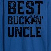 Men's - Instant Message - Best Buckin Uncle Long Sleeve Graphic T-Shirt - 2 of 4