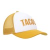 Tacos White & Mustard Foam Trucker Hat - image 3 of 4