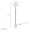 Modway Illusion Marble Dome Floor Lamp by Modway - 4 of 4