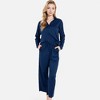 Anna-Kaci Women's Relaxed Fit Pullover and Wide Leg Lounge Pants Set - 2 of 4