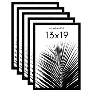 Americanflat 5 Pack of Picture Frames - Plexiglass Cover - 1 of 4