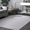 Nuloom Lorretta Geometric Cotton Indoor Area Rug - 2 of 4