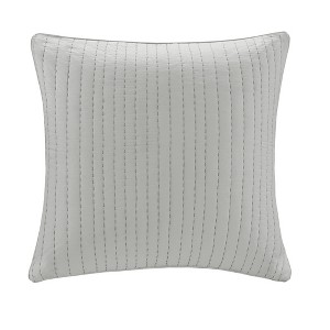 Gracie Mills Johnny Farmhouse Chic Cotton Quilted Euro Sham - 1 of 4