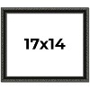 PosterPalooza | Antique Black Picture Frame - UV Acrylic, Backing Board, Hanging Hardware Included - 2 of 4