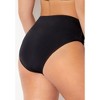 Swimsuits for All Women's Plus Size Hollywood Colorblock Wrap Bikini Bottom - image 3 of 4