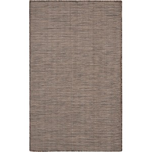 Nourison Positano Solid Indoor Outdoor Rug - 1 of 4