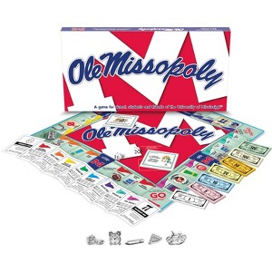 Late for the Sky: University of Mississippi Ole Missopoly Monopoly Board Game - 1 of 3