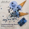 John Bead Recipe Box Mixed Glass Beads Blueberry Ice Cream, 110g - 4 of 4