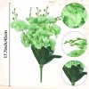 REGALWOVEN Lifelike Silk Decorative Artificial Phalaenopsis Flowers 16.1" 6 Pcs - 4 of 4