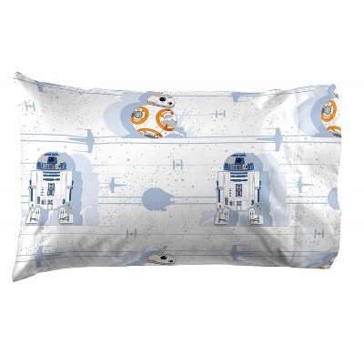 Saturday Park Star Wars Droids Pillow Case - 20x30 Blue