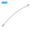 Unique Bargains Stainless Steel Stage Lighting Luggage Lock Double Loop Safety Lock Cables - 3 of 4