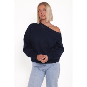 Ailis Off Shoulder Sweater - 1 of 4