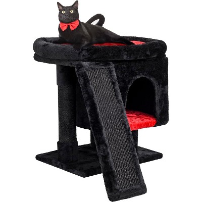 Heybly Small Cat Tree for Indoor Cats, Cat Tower with Scratching Post