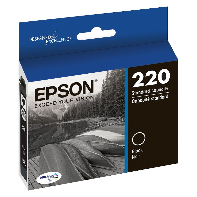 Epson 220 Single, 2pk, 3pk & 4pk Ink Cartridges - Black, Yellow, Magenta, Cyan, Multicolor, 3 of 8