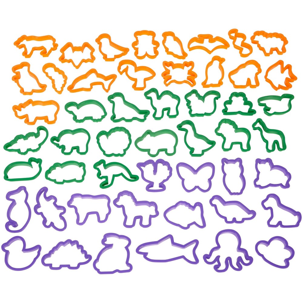 UPC 070896230553 product image for Wilton 50pc Animal Cookie Cutters | upcitemdb.com