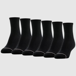 Goldtoe Signature Collection Women's 6pk Modern Essentials Cotton Quarter Socks - 4-10 - 1 of 2
