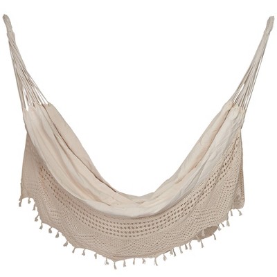 Cotton Crochet Hammock - Sol Living