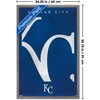 Trends International MLB Kansas City Royals - Logo 25 Framed Wall Poster Prints - 3 of 4
