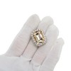 Unique Bargains Gemstone Style with Detachable Clip Shoe Accessories 2 Pcs - 4 of 4