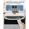12000 BTU Portable AC Unit for Rooms up to 550 Sq.Ft, 3-in-1 Cooling, Fan & Dehumidifier, 24H Timer,Remote Control,Easy Install with Window Kit - 4 of 4