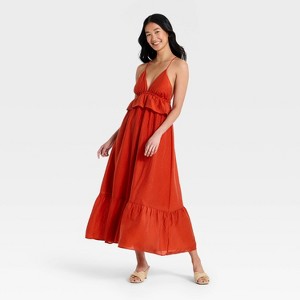 target orange dress Orange Maxi Dress