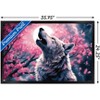 Trends International Shawna Stewart - Howling At The Moon Framed Wall Poster Prints - 3 of 4