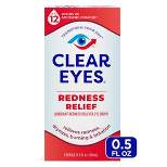 Clear Eyes Redness Relief Eye Drops for Redness, Dryness, Burning, & Irritation - 0.5 fl oz