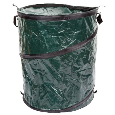 Wakeman Pop Up 33 Gallon Camping Garbage Can - Green