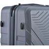 Wooakway Luggage Sets 3 Piece With Spinner Wheels ABS Lightweight Carry On Travel Suitcase - 3 of 4
