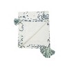 C&F Home 50" x 60" Esha Blue & White Damask Pattern Super Soft Cozy Accent Throw Blanket - 2 of 4