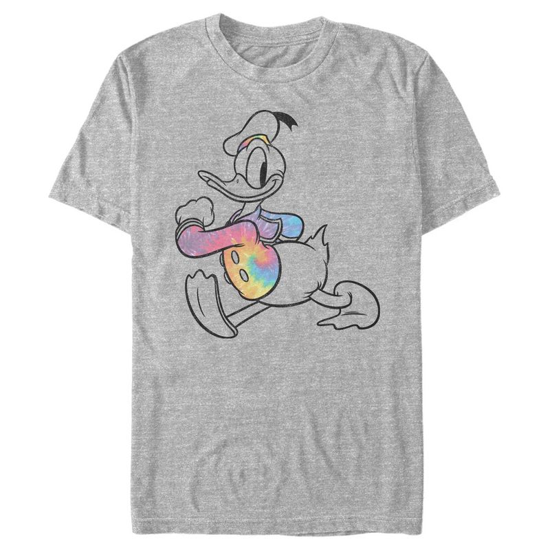 Men's Mickey & Friends Donald Duck Tie-Dye Jacket T-Shirt, 1 of 5
