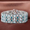 Ross-Simons 26.75 ct. t.w. London and Sky Blue Topaz Bracelet in Sterling Silver - 3 of 4