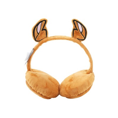 Scooby Doo Dog Tag Brown Ear Muffs With 3D Ears - image 2