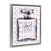 Stupell Industries Glam Black Purple Perfume Bottle, 17" x 21" - 3 of 4