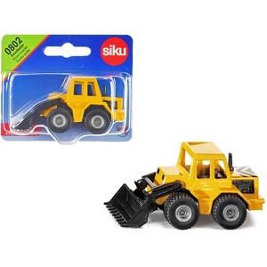 Front Loader Yellow and Black Diecast Model by Siku - 1 of 3