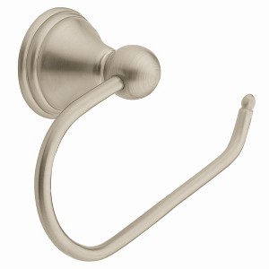 Moen Preston Collection Spot Resist Brushed Nickel Single Post Toilet ...